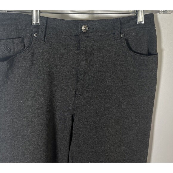 Size 10 Avarage Gloria Vanderbilt Amanda Ponte Gray Woman Stretch Pants - Picture 3 of 10